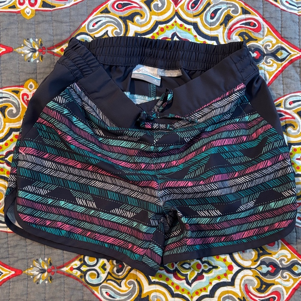 Columbia Kids Multicolor Athletic Shorts